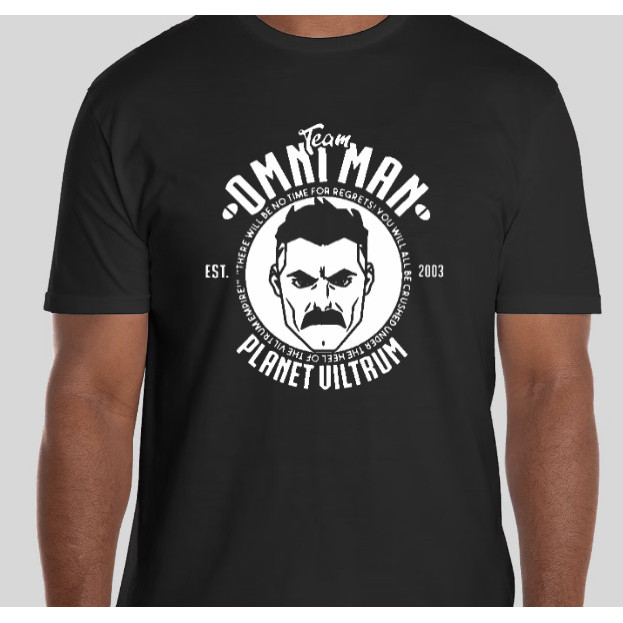 Omni Man Logo Blue Shirt T Shirt Invincible