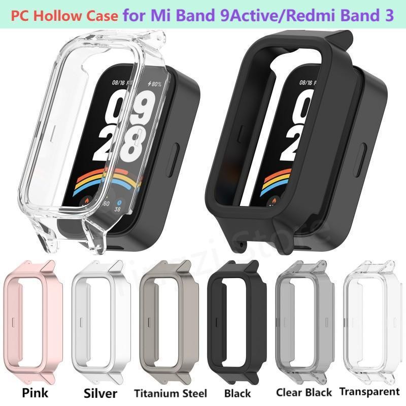 PC Hollow สําหรับ Xiaomi Mi Band 9 Active Redmi Band 3 SmartWatch ป้องกัน Redmi Band3 สําหรับ MiBand