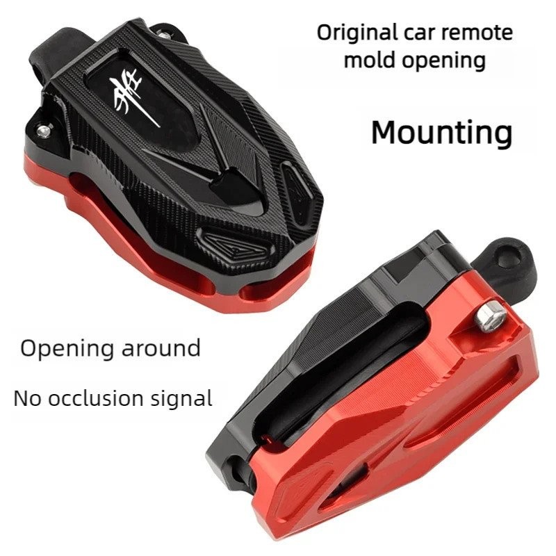 For Zontes Motorcycle 2023 2024 125m 150m 150D 368E 368g 368D 368m 350D 350m Modified Accessories Key Protective Shell Remote Control Protective Cover Key Metal Shell Anti-Fall - รูปที่ 3
