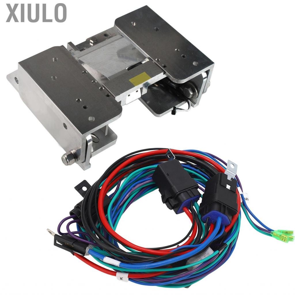 Xiulo ชุดสายไฟเพลทชุดตัดแต่งเอียง 7014G ทนทานและมั่นคงสำหรับ PL‑65 PT‑130