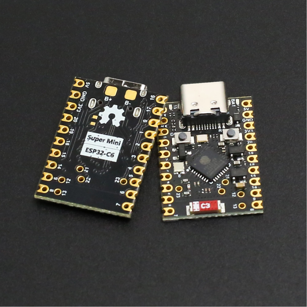 ESP32-C6 SuperMini Development Board Microcontroller การเขียนโปรแกรมการเรียนรู้ Controller Core Board