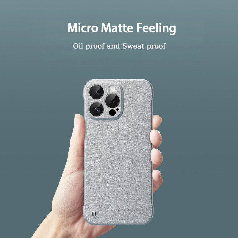 ธุรกิจlitchi GrainหนังพลาสติกสําหรับXiaomi Poco F7 Ultra F6 F5 Pro X7 X6 Pro Ultrathin Frameless MatteกันกระแทกAnti-Fingerprints Hard PC Cover
