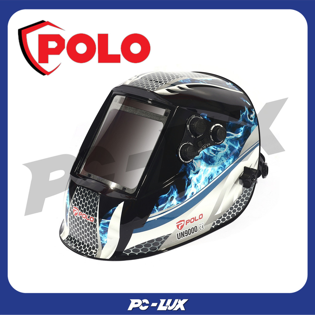 POLO หน้ากากปรับแสงอัตโนมัติ (True Color Lens) พื้นที่มอง 100 X 97 มม. รุ่น UN9000