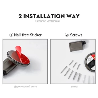Non-punch Door Stopper พื้นอัตโนมัติ DoorStop อุปกรณ์เฟอร์นิเจอร์ทองสีดําสีเทา Stopper สําหรับประตู Windproof