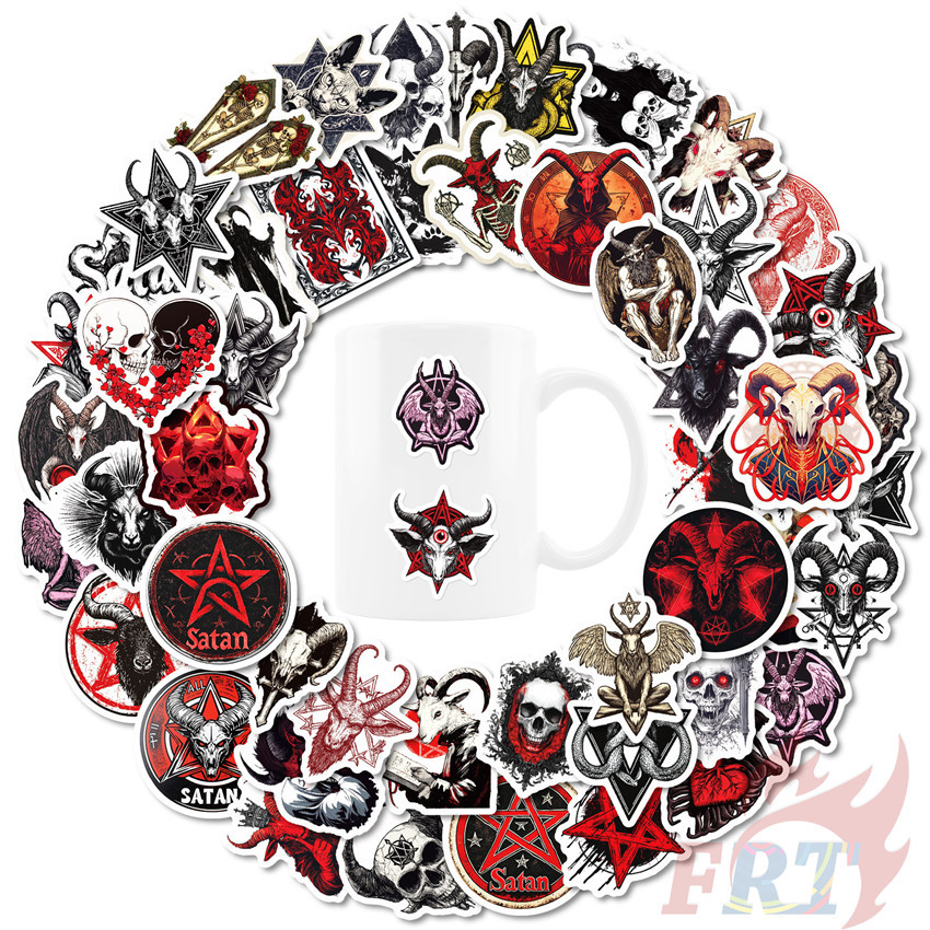 ❉ สติ๊กเกอร์ ชุดซาตานอสูร 01 ❉ 50 ชิ้น/เซ็ต DIY แฟชั่นสติ๊กเกอร์ Doodle กันน้ํา