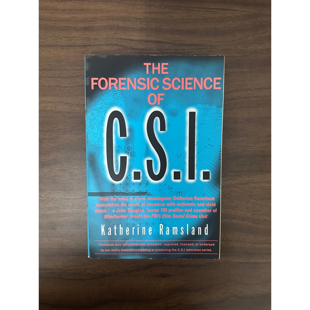 [หนังสือมือสอง] The Forensic Science of CSI- Katherine Ramsland [สภาพ: A]