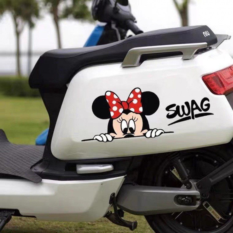 แผ่นสติ๊กเกอร์กันน้ำ แผ่นสติ๊กเกอร์มิกกี้ มินนี่ แผ่นปิดรอยขีดข่วน แผ่นสติ๊กเกอร์รถยนต์ แผ่นสติ๊กเกอร์มอเตอร์ไซค์ แผ่นสติ๊กเกอร์ตู้เย็น แผ่นสติ๊กเกอร์ติดผนัง