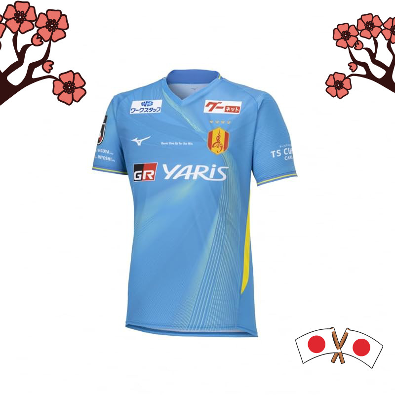 Mizuno 2024 J.League Nagoya Grampus 1st GK Authentic Short Sleeve Jersey