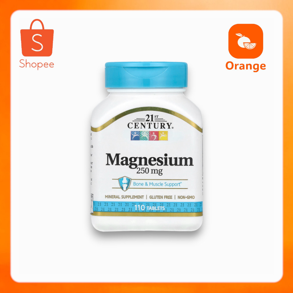 21st Century, Magnesium, 250 mg, 110 Tablets