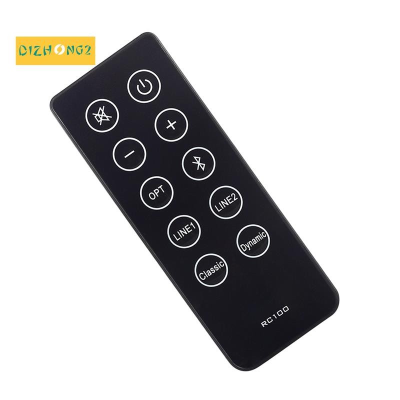 [dizhong2]RC10D รีโมทคอนโทรลเหมาะสําหรับระบบลําโพงเสียง RC10D RC100 R2000DB รีโมทคอนโทรลติดตั้งง่าย