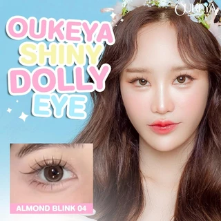 OUKEYA Shiny Dolly eye ปากกาดอลลี่2หัว มีเนื้อครีมซิมเมอร์ให้ความเป็นประกายตาดูกลมโตและอายไลเนอร์ให้ตาดูมีมิติ