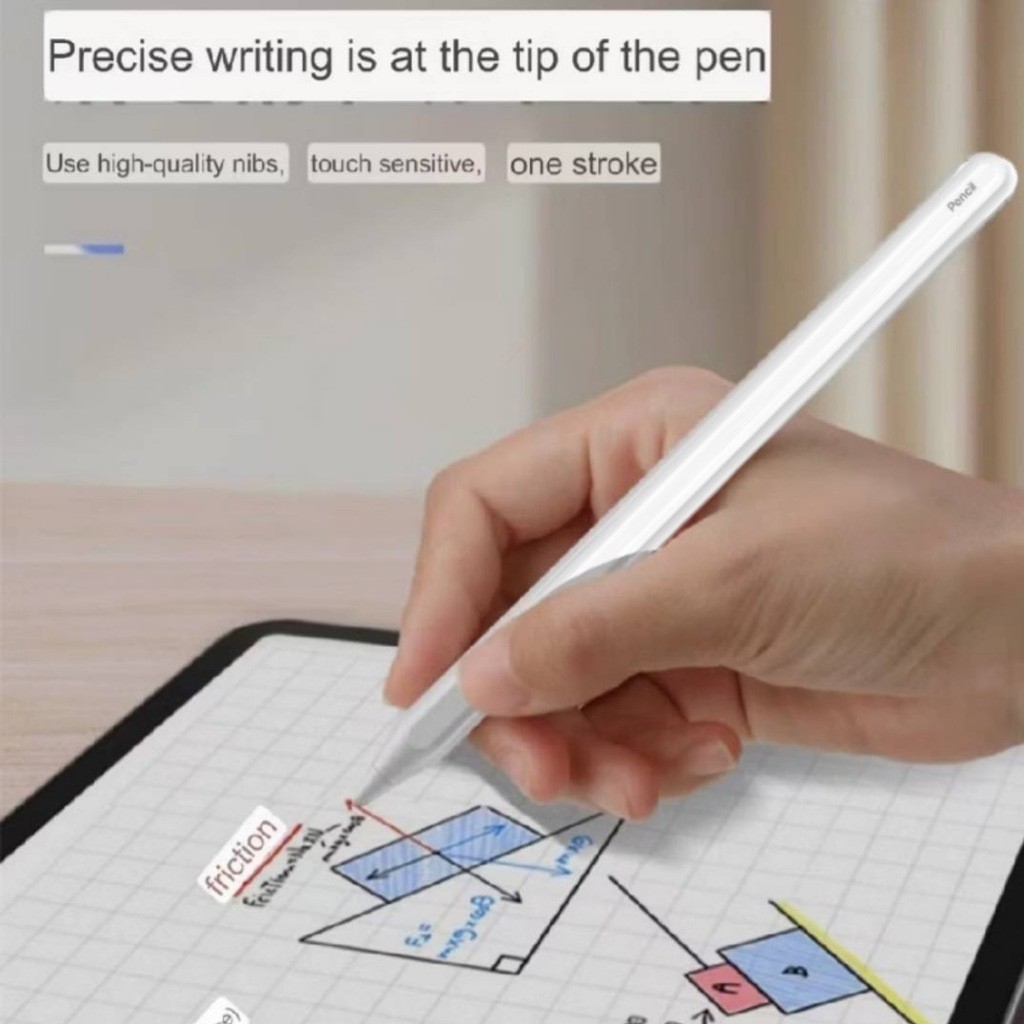 ปากกาไอแพด Gen2/Gen1/Gen3 Pencil tip ปากกาเจน2 ปากกาใช้ได้กับไอแพด Air4 Air5 mini6 Pro2018 Pro2021 Pro12.9 - รูปที่ 2