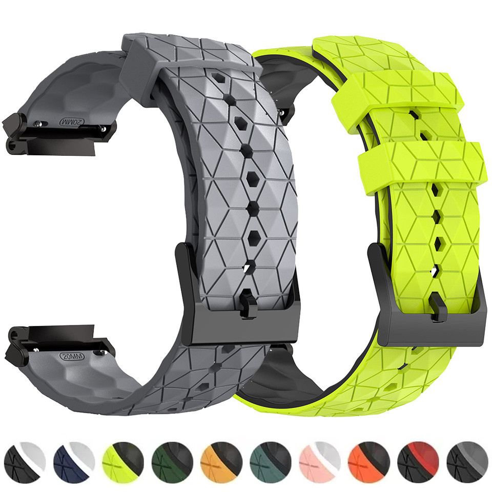 นุ่มกีฬานาฬิกาสําหรับ Amazfit T-Rex 3 2 สมาร์ทนาฬิกาซิลิโคนสร้อยข้อมือ Correa สําหรับ Amazfit T-Rex/T-Rex Pro