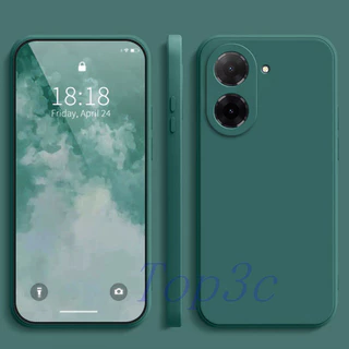 เคส Redmi A5/A3/A2/A1 Plus/14C/13C/12C/12/10C/10A/1010/9C เคสซิลิโคนสีธรรมดาเรียบง่าย YT