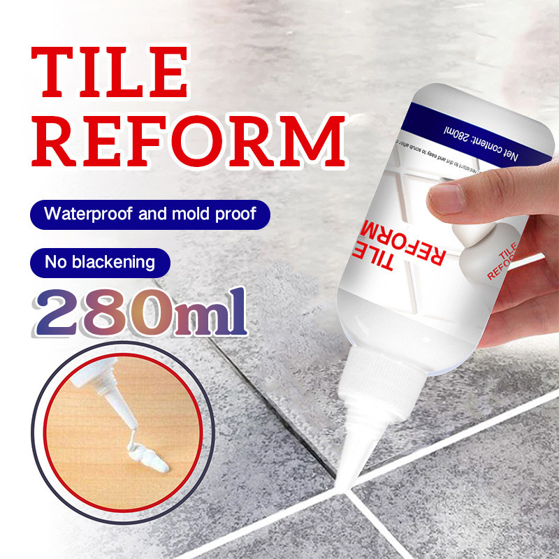 veteran TILE REFORM เคลือบหลุมร่องฟันกระเบื้อง, กาวตะเข็บ, ตัวแทนตะเข็บ, กันน้ํา, กันเชื้อรา, เคลือบหลุมร่องฟันกระเบื้อง ราคา ถูกที่สุด ดีลบีเคเค แกลเลอรีภาพที่ 2