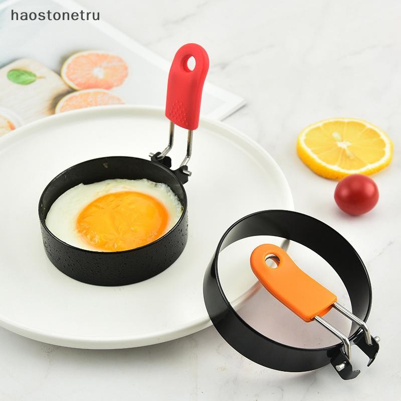OST สแตนเลส Nonstick ไข่ทอด Mould Dual Purpose Pancake แหวนอาหารเช้าแม่พิมพ์ทําอาหาร Mould ครัว Gadgets ไข่เครื่องมือ N
