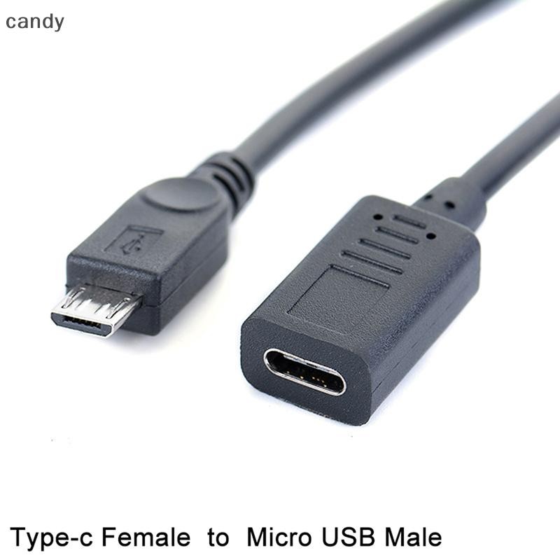 NDY USB Type-c Female to Micro USB Male OTG Connector Cable Adapter N