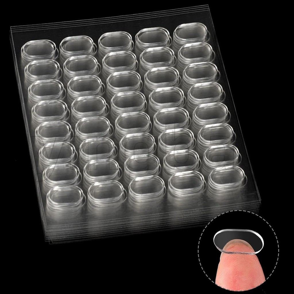 500 ชิ้น/เซ็ตสองด้านจุดเหนียวที่ถอดออกได้รอบ Putty Clear เทปสองด้านสําหรับงานฝีมือไม่มีร่องรอย Sticky Tack น้ํา-Repellent กาว