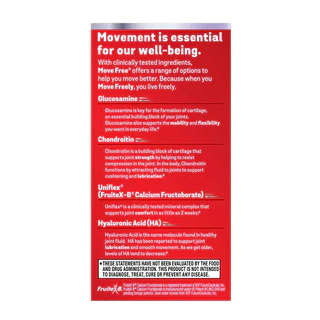 (รุ่นกล่องใหม่) Schiff Move Free advanced Glucosamine + Chondroitin 200 tablets