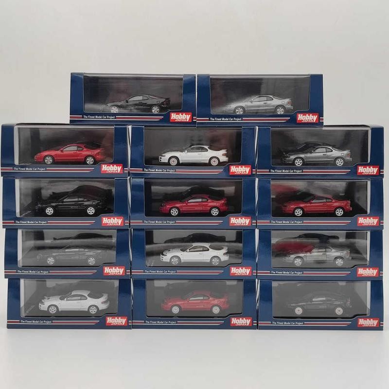 HobbyJapan 1: 64 Toyota CELICA Serica GT4 RC ST185 โมเดลรถจําลองโลหะผสม