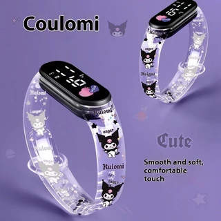 🕒✨【นาฬิกาคุโรมิ】ดิจิตอลเด็กสไตล์การ์ตูนสว่างไฟ+กันน้ํา ขนาดกะทัดพกพาสะดวก ช่วยเสริมทักษะการจัดเวลาและความอดทน 🌟 ของขวัญวันเกิดสำหรับเด็ก 6-12 ปี 🌟