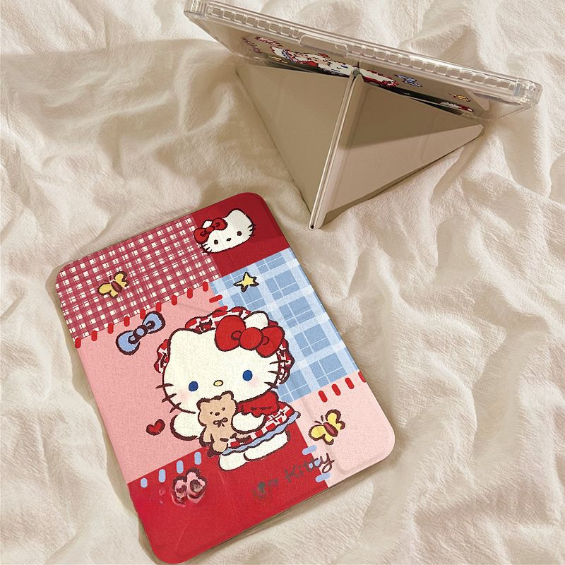 เคส ipad น่ารัก iPad Air4/Air5 เคส ipad ปากกา เคสไอแพด case iPad Kitty Cat iPad 10 iPhone air6/5 iPa