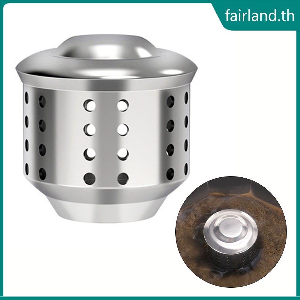 <FAIRLAND> อุปกรณ์เสริมเครื่องชงกาแฟ Moka Pot Stovetop วาล์วป้องกันน้ํากระเซ็นสแตนเลส