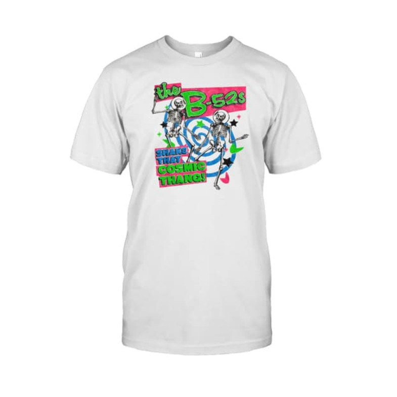 เสื้อยืด The B-52S Band Shake That Cosmic Thang Tee