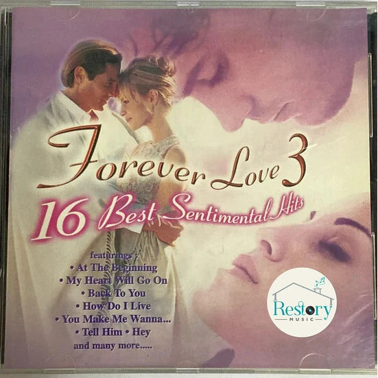 ซีดี Various - Forever Love 3 - 16 Best Sentimental Hits (CD) (VG+)