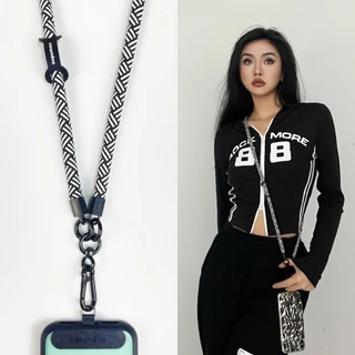 สายคล้องมือถือ🔥สายห้อยโทรศัพท์ เคสสายสะพาย สายcross สีสันสดใสหลากหลายไม่ซ้ำใคร
