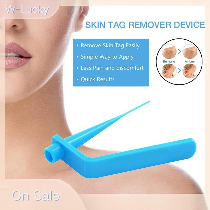 W-lucky Skin Care ยางรัด Skin Tag Remover Skin Tag Removal Kit Face Care Mole Wart เครื่องมือ Skincare สีเขียว Beauty & Health Nice