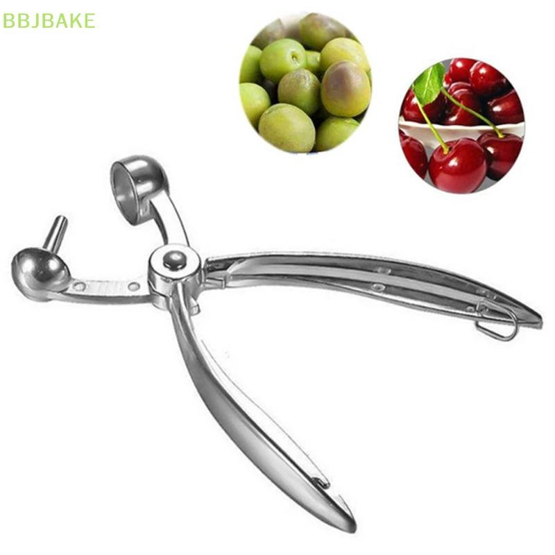 [FSBA] มือถือ Cherry Pitter Olive Pitter เมล็ดผลไม้ Corer Remover คู่มือเครื่องครัวผลไม้ Gadgets เครื่องมือ KCB