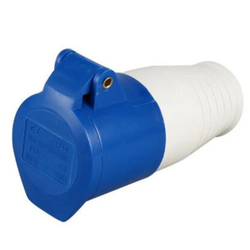 พาวเวอร์ปลั๊ก (ตัวผู้+ตัวเมีย) 3 ขา 2P+E 220V 16A/32A Power Plug SF-013L SF-213L SF-023L SF-223L ชุดเพาเวอร์ปลั๊ก ราคา ถูกที่สุด ดีลบีเคเค แกลเลอรีภาพที่ 6