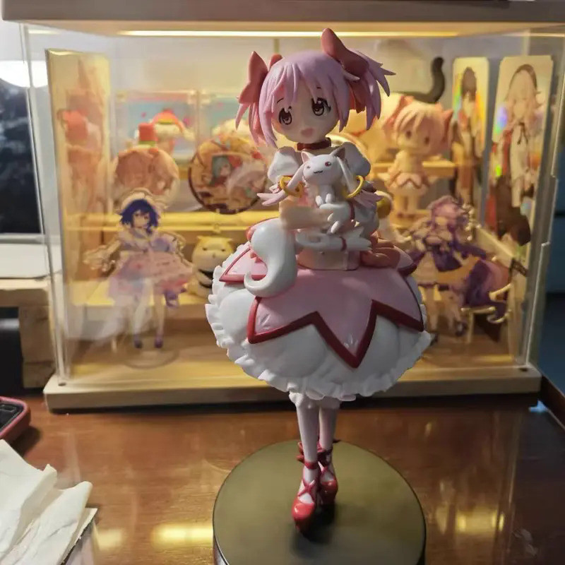 22cm Puella Magi Madoka Magica Aniem Figure Kaname Madoka Action Figure Magic Girl Model Decor Statu