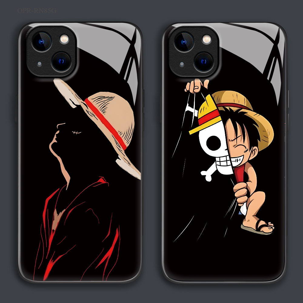 เคส For เคสแข็ง OPPO Reno 12 12F 11 11F 10 8 8T 8Z 7 7Z 6Z 6 5 4 2 4Z 2F F11 F9 F7 F5 Pro Youth 4G 5G ออปโป้ Glass BLK