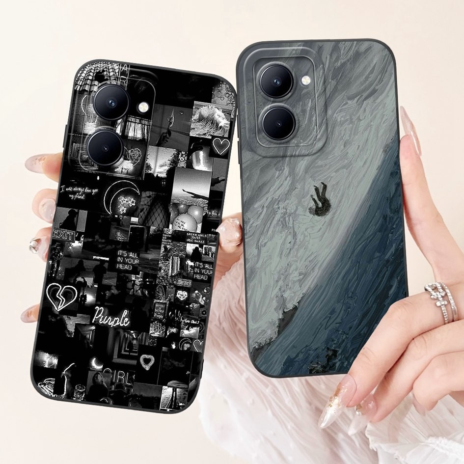 เคสกันกระแทกสําหรับrealme C33 ฝาครอบRMX3624 Coolการ์ตูนทาสีซิลิโคนอ่อนนุ่มMatteปลอกสําหรับRealmeC33 2023 C 33 Shell