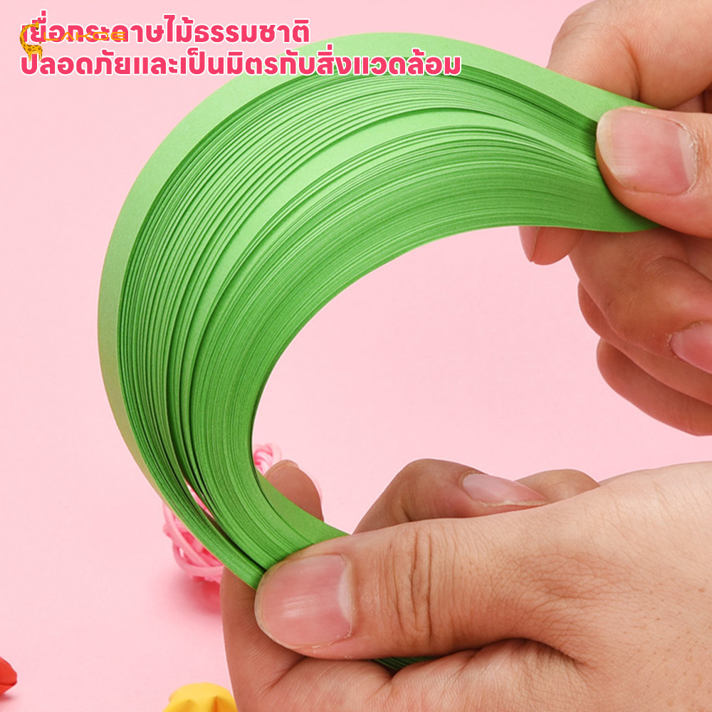 LAKOEMALL กระดาษพับดาว ดาวกระดาษ ของขวัญสร้างสรรค์ กระดาษพับ กระดาษสำหรับงาน DIY Origami - รูปที่ 5