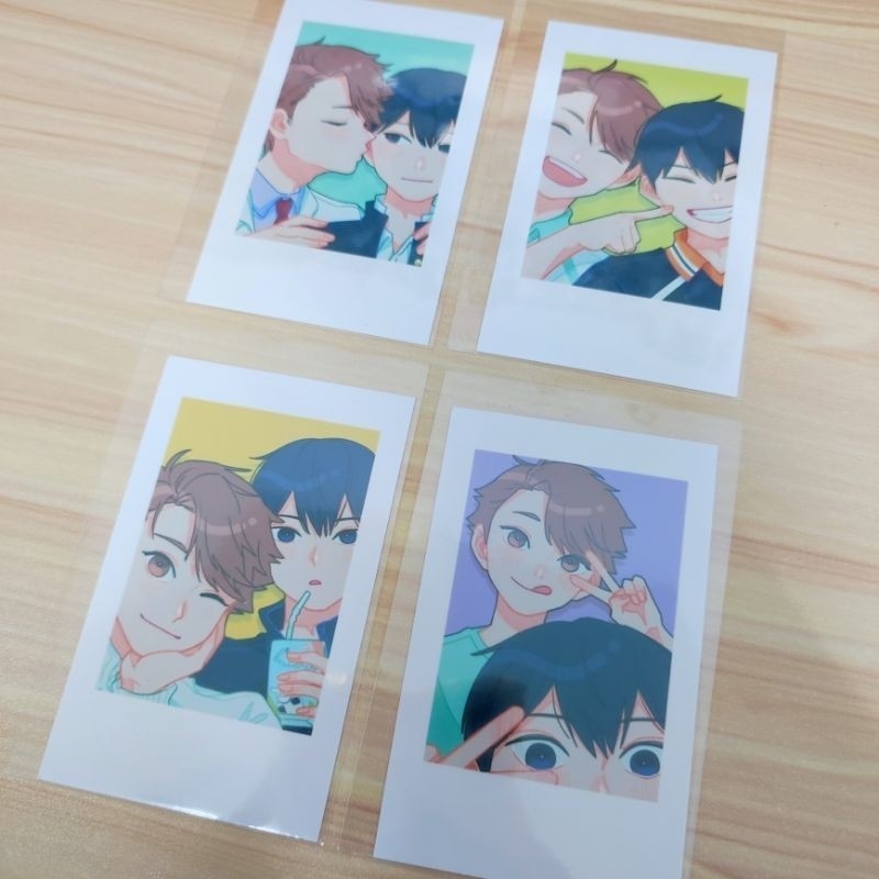 Haikyuu Fanart Polaroid - Oikage