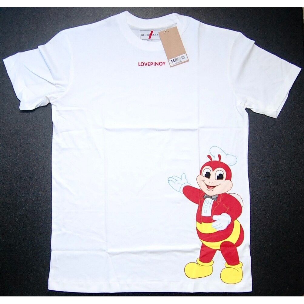 เสื้อยืด Jollibee By Bench สีขาว Size: Ofsa