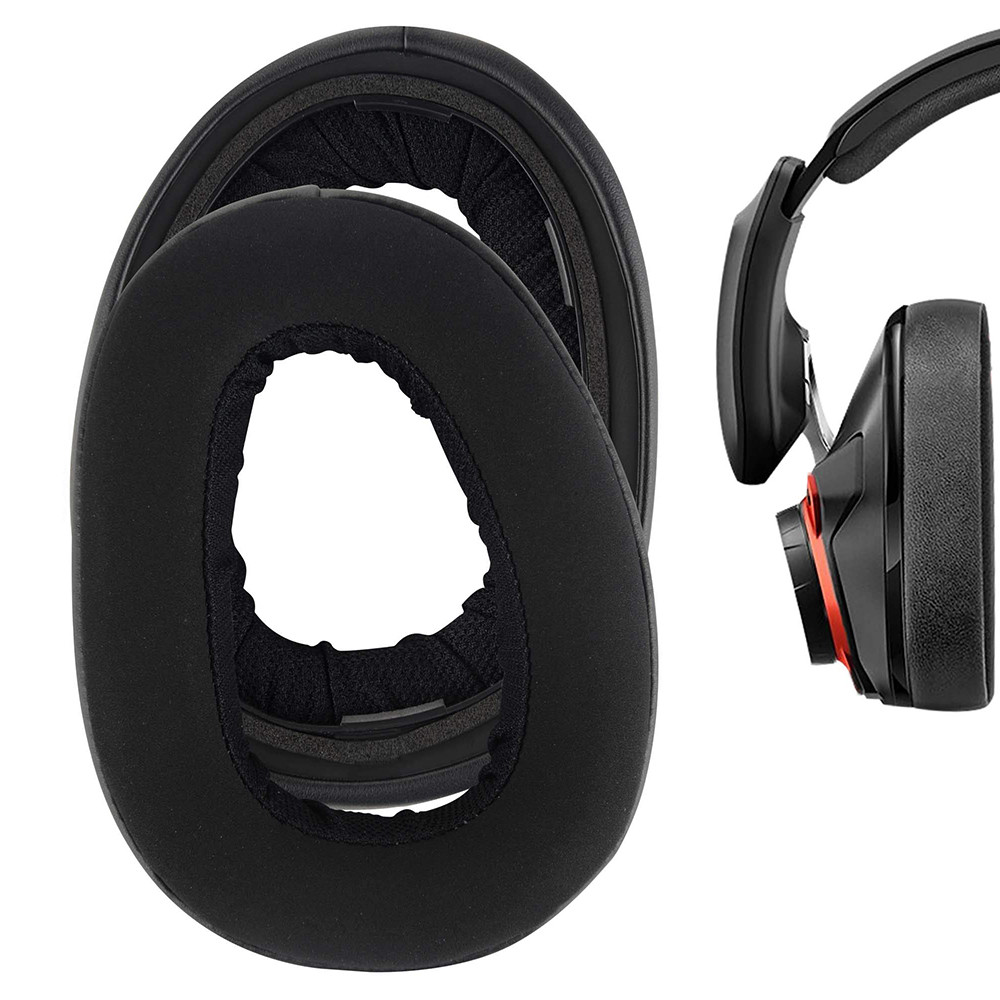แผ่นรองหูฟังทดแทนสําหรับ Sennheiser GSP600, GSP 670, GSP500, GSP550, GSP601, GSP602 ชุดหูฟังสําหรับเล่นเกม, แผ่นรองหูฟังสําหรับ GSP 670, GSP 600, GSP 500