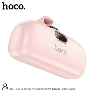 [มอก.] HOCO A15I / A15C / A5I / A5C พาวเวอร์แบงค์ 5000mAh พอร์ต iOS / Type-C มีหน้าจอ แบตสำรอง hc2