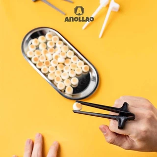 ตะเกียบนิ้วมือ ตะเกียบแบบสอดนิ้วมือ ตะเกียบหนีบขนม มันฝรั่ง มัลติฟังค์ชั่น สําหรับเล่นเกม ขนมขบเคี้ยว ✨Anollao