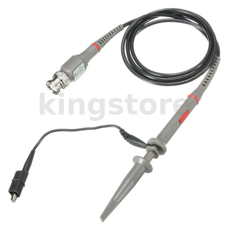 P6060 Oscilloscope Probe 60 MHz แบนด์วิดท์ 1x 10x เปิดใช้งานการวัดความแม่นยําสูง 5.8 ns Rise Time 20