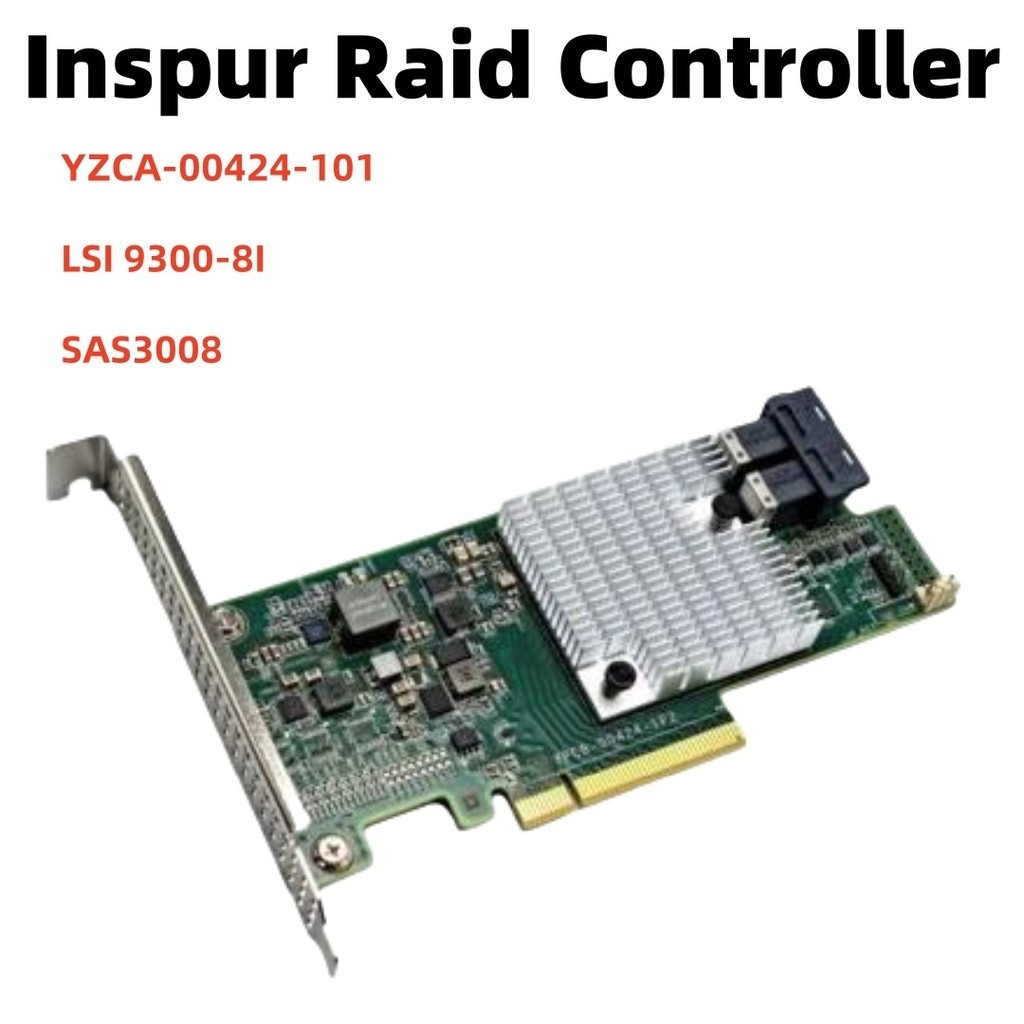 Inspur LSI YZCA-00424-101 Raid Card 12Gbps HBA HDD Controller 9300-8i
