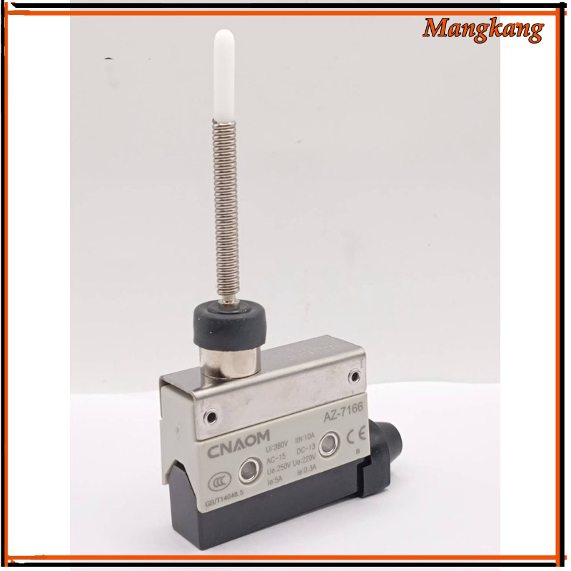 ของใหม่! TZ7166 10A 250VAC หัวปุ่มยื่นออกจากตัวสวิตซ์ ลิมิตสวิตซ์ TZ-7166 สวิตซ์