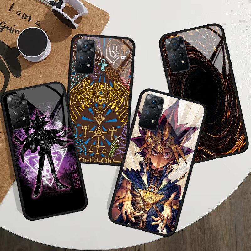 Yu-Gi-Oh 02 กระจกนิรภัยเคสโทรศัพท์สําหรับ Xiaomi Redmi 12 4G 13C หมายเหตุ 13 pro plus 12 12S 11 10 9