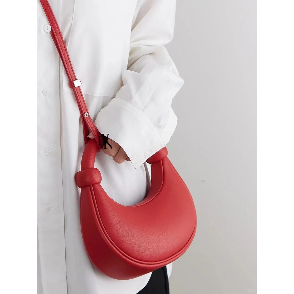 Lyn กระเป๋าถือหญิงสีเงินยอดนิยมอาวุโส Niche Messenger Phone Selensodont Bag
