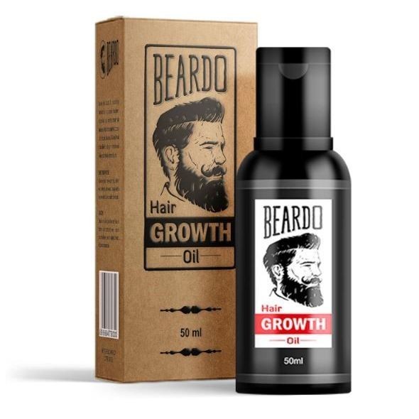 Beardo Beard & Hair Growth Oil, 50ml Natural Hair Oil for Thicker.