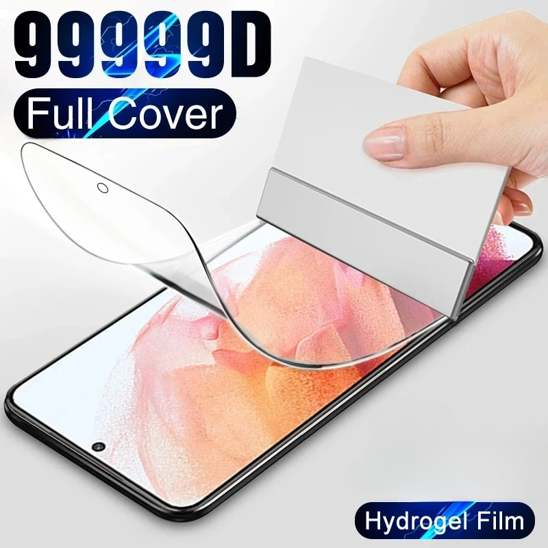 RealmeGT5 GT7 GT7T GT6 GT6T 2 ชิ้น 9999D HD Clear Soft Hydrogel ฟิล์มสําหรับ Realme GT 7 7T 6T 6 GT7