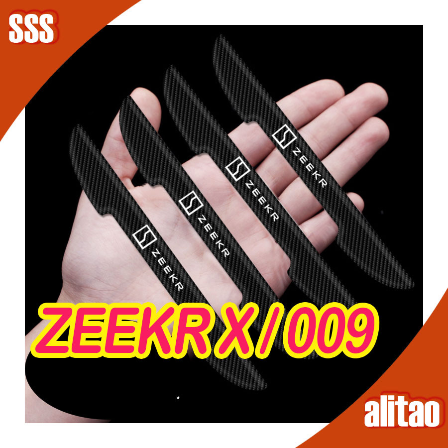 [พร้อม] แถบกันกระแทกประตู ZEEKR X สติกเกอร์ป้องกันตัวถัง ZEEKR 009 ป้องกันรอยขีดข่วนและสติกเกอร์ป้องกันรอยขีดข่วน 8F8R